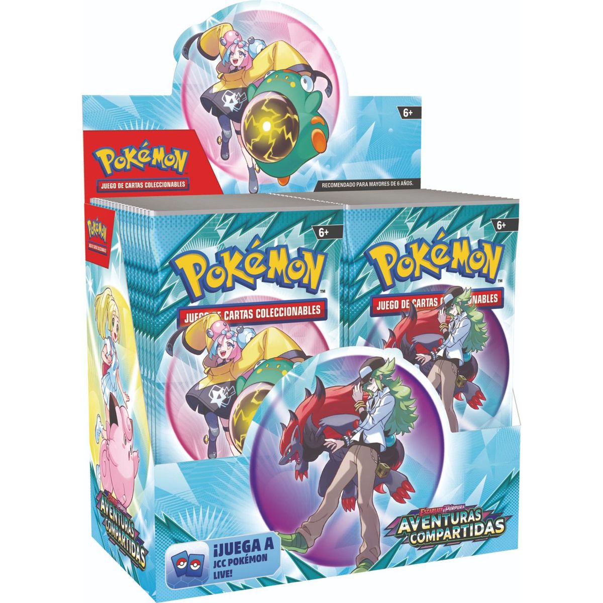 POKEMON - BOOSTER BOX 36 JOURNEY TOGETHER ESPANOL