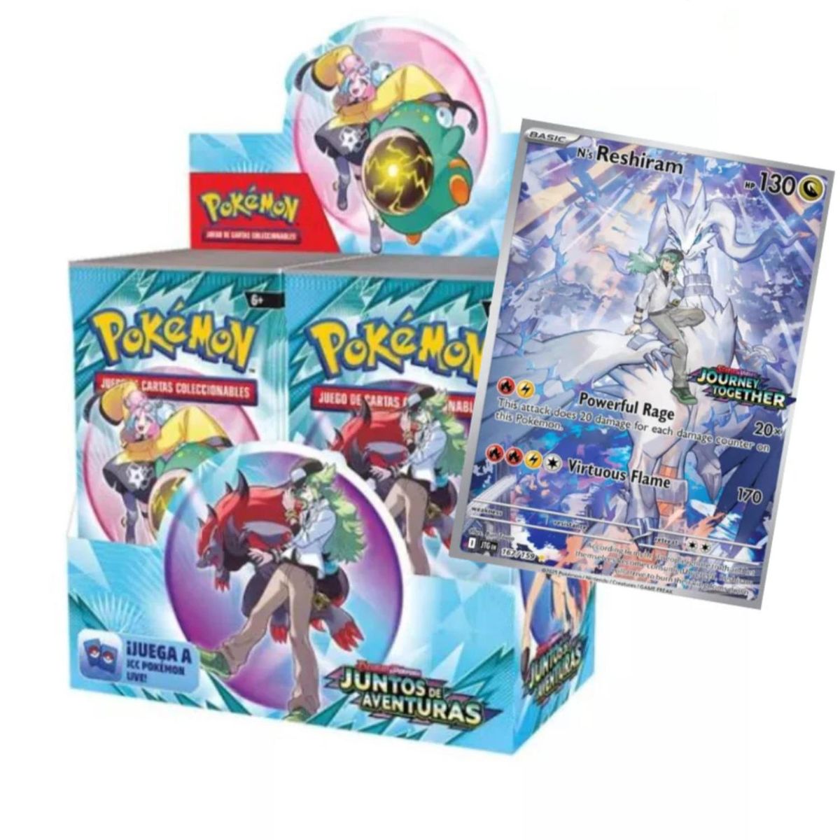 POKEMON - BOOSTER BOX 36 JOURNEY TOGETHER ESPANOL