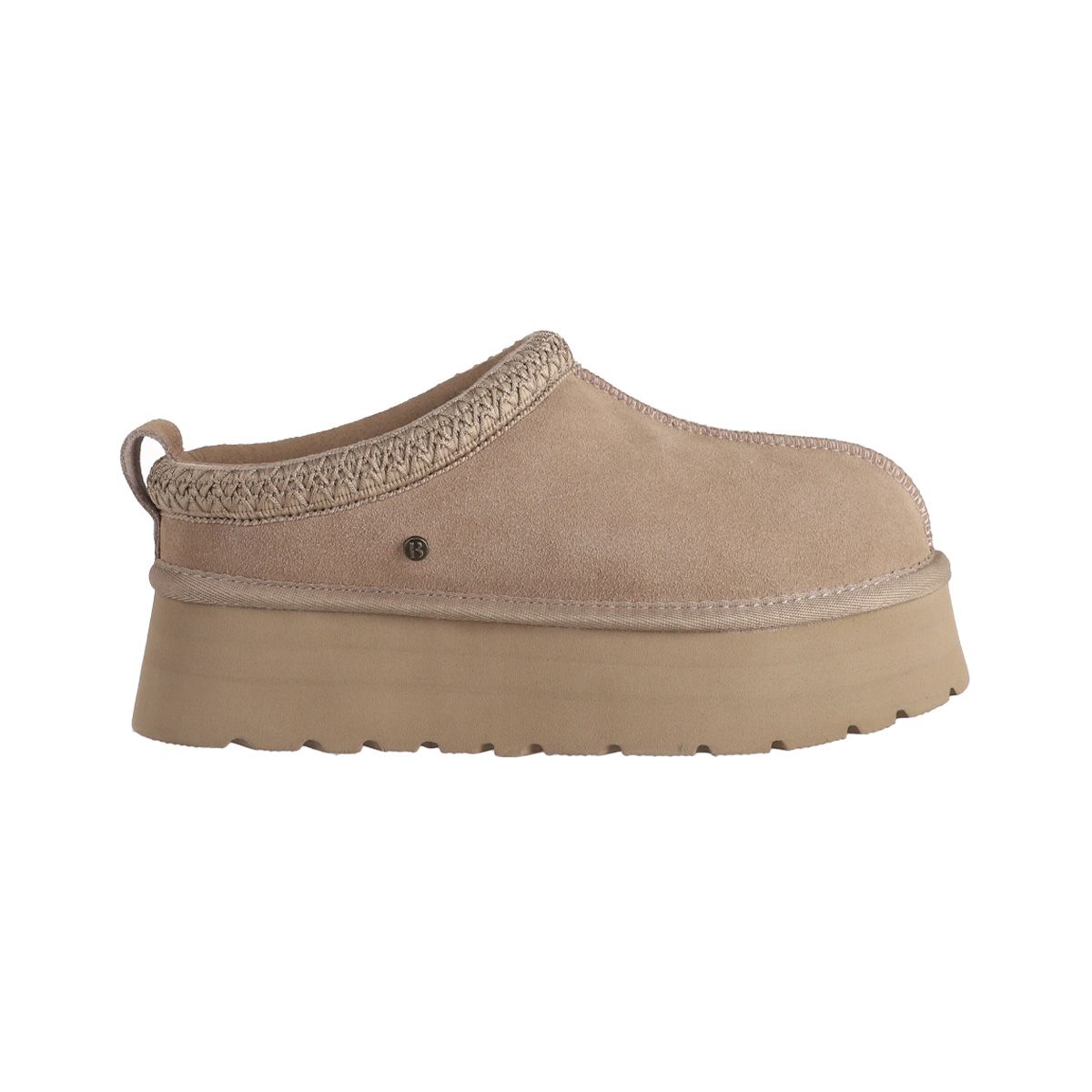 BAMERS - Zueco Mujer Cuero Bamers Piamonte Beige