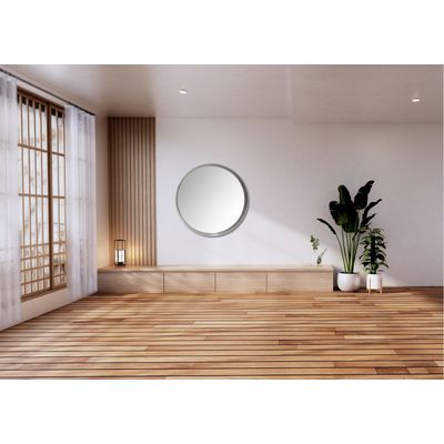 Imagen 2 del producto Espejo Redondo Metalico Silver 50x50 cm