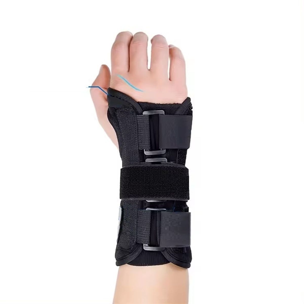 GENERICO - Inmovilizador De Muñeca Ferula Tunel Carpiano Tendinitis Ajustable izq