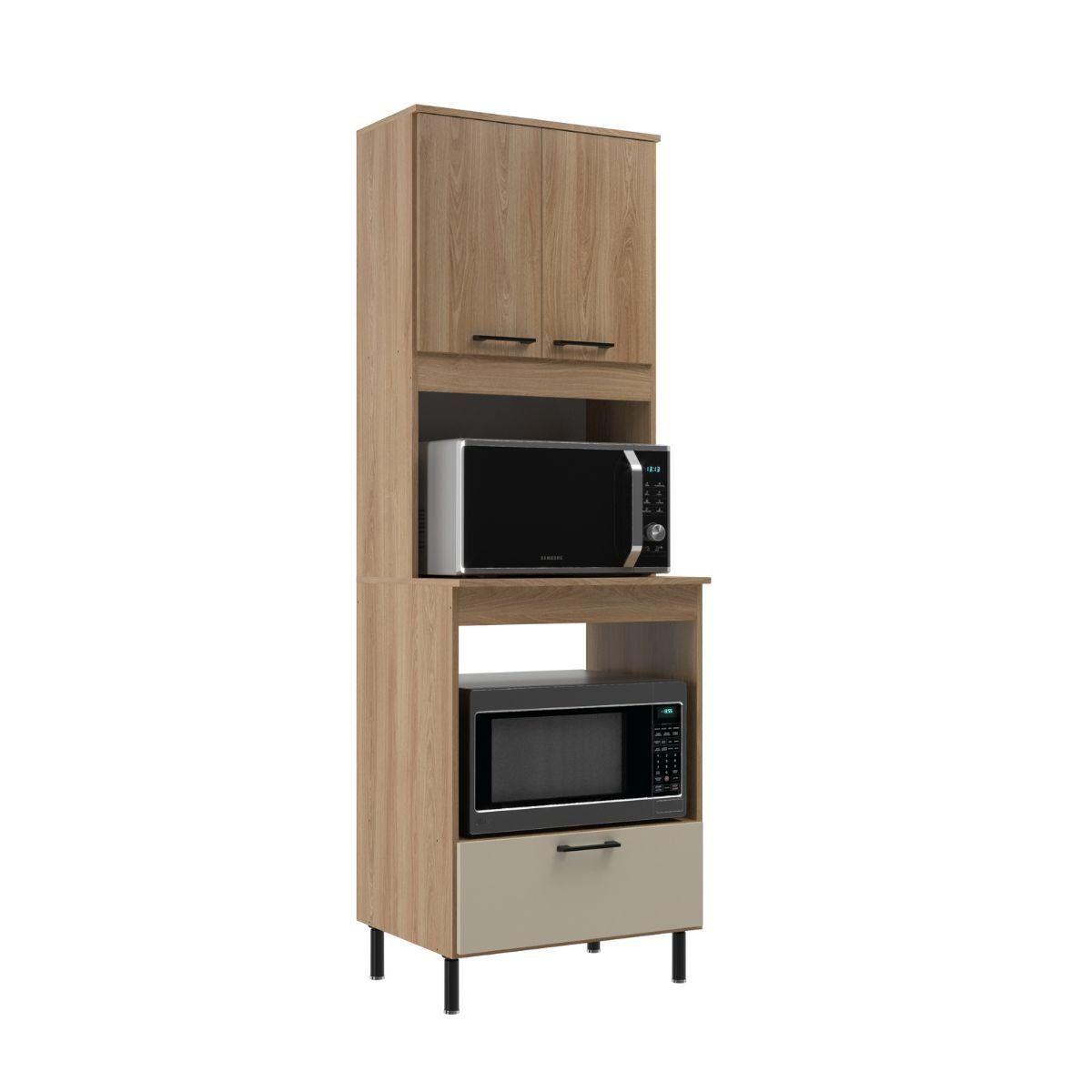 TODODESCUENTO - Mueble de Cocina Maysa 3 puertas y 2 nichos