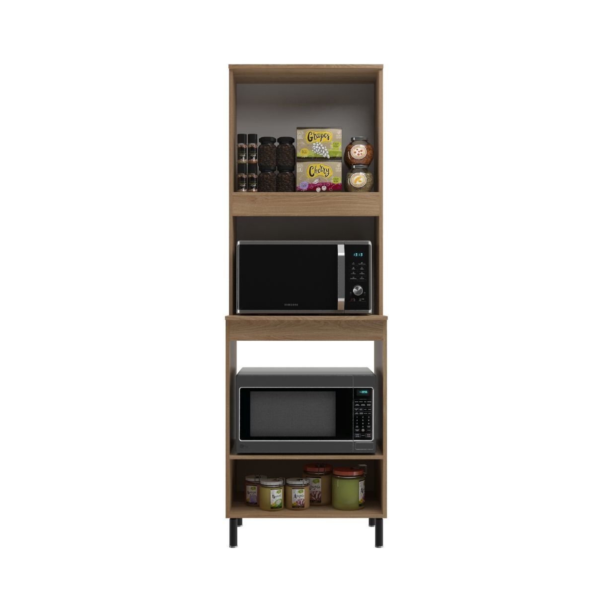 TODODESCUENTO - Mueble de Cocina Maysa 3 puertas y 2 nichos