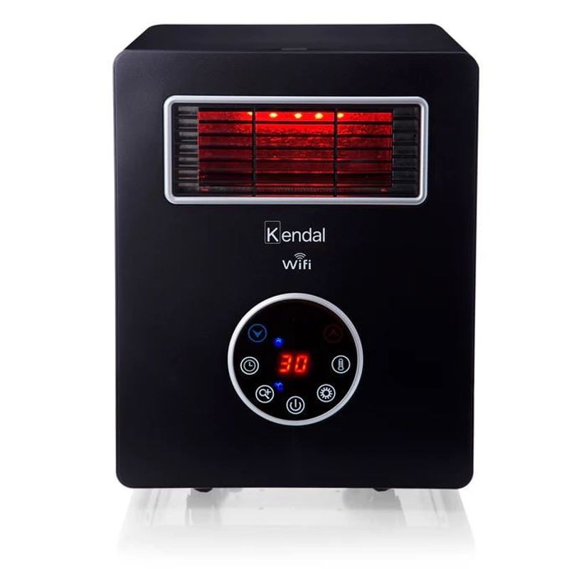 KENDAL - Estufa Portátil Infrarroja Kendal KPCH05A Wifi con Potencia 1500W