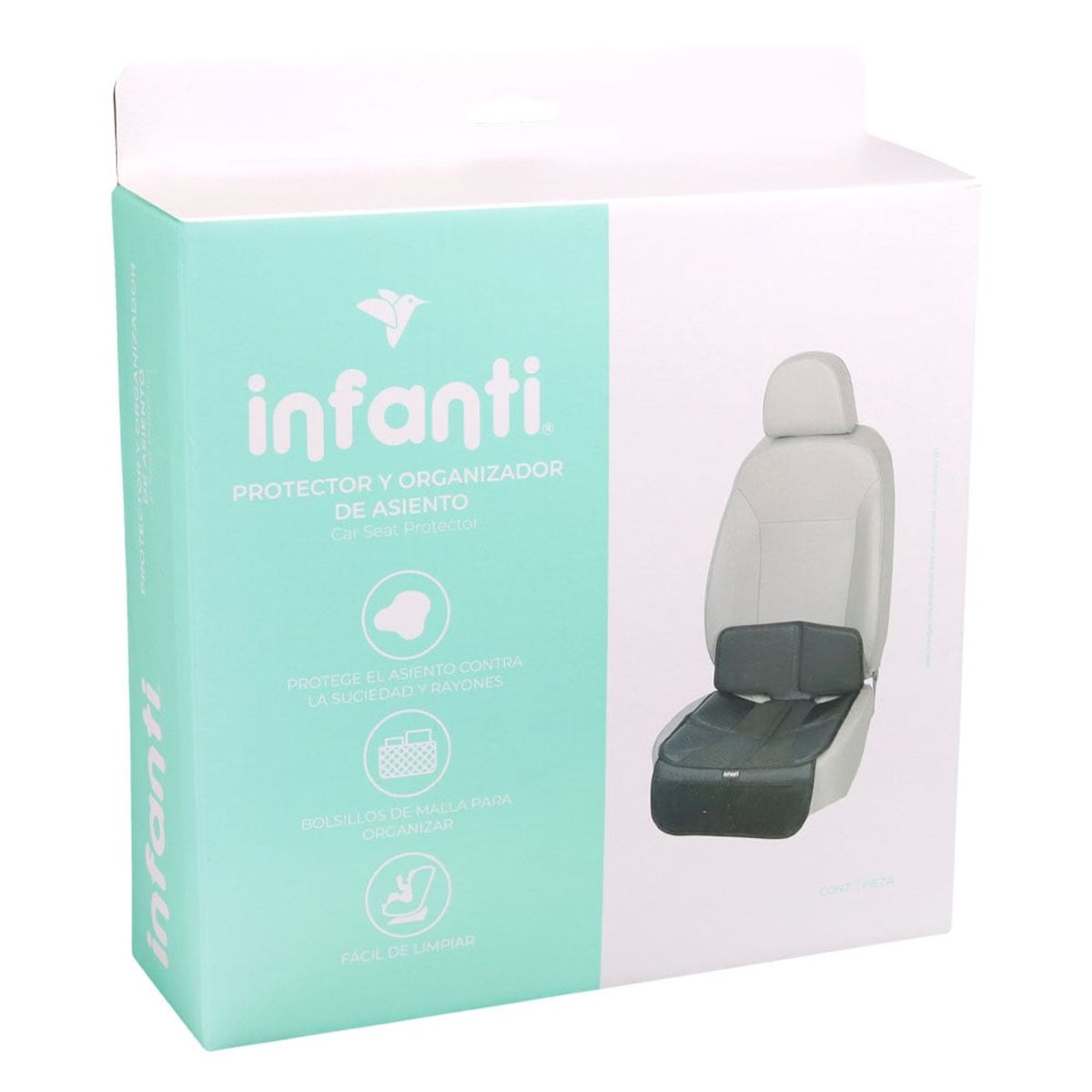 INFANTI - Protector y Organizador de Asiento Trasero Madow Infanti