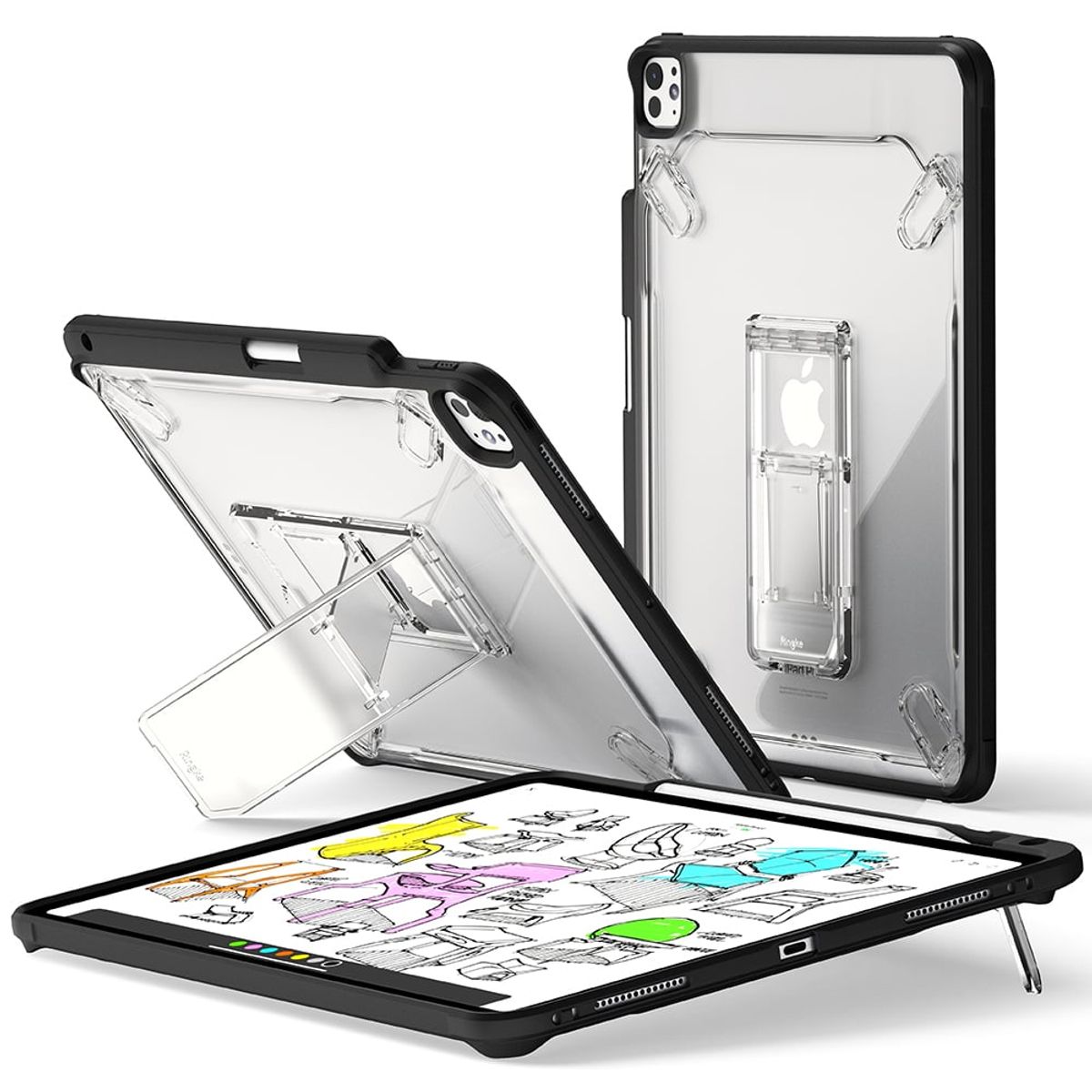 RINGKE - Funda Carcasa Ringke Para iPad Pro 13 M4 2024 Con Soporte Fusion