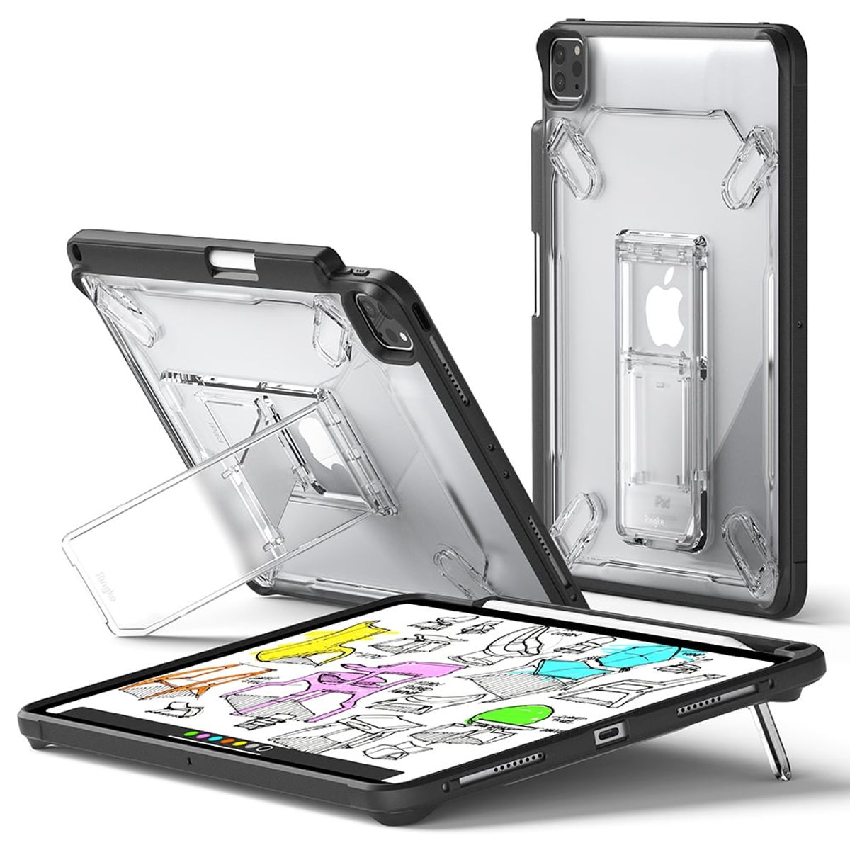 RINGKE - Funda Carcasa Ringke Para iPad Pro 11 1ra-4ta gen Con Soporte Fusion