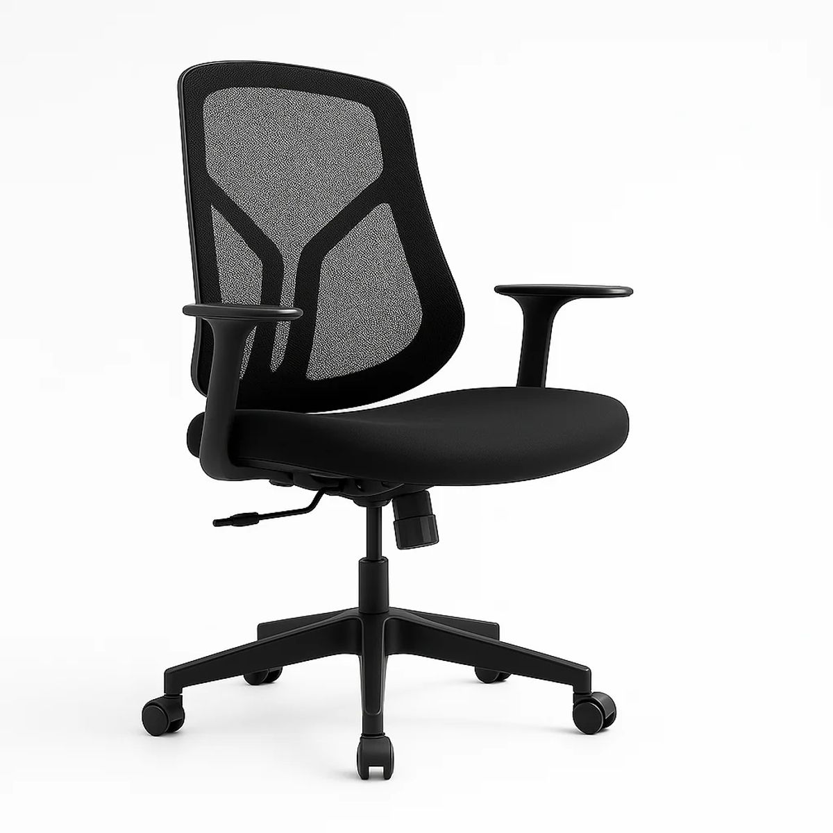 KLIK - Silla de Oficina Ergonómica Nova Mesh - Negra