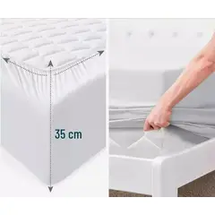 ATLAS - Sabana 1800 Hotel Ultra Suave + Funda Bordada
