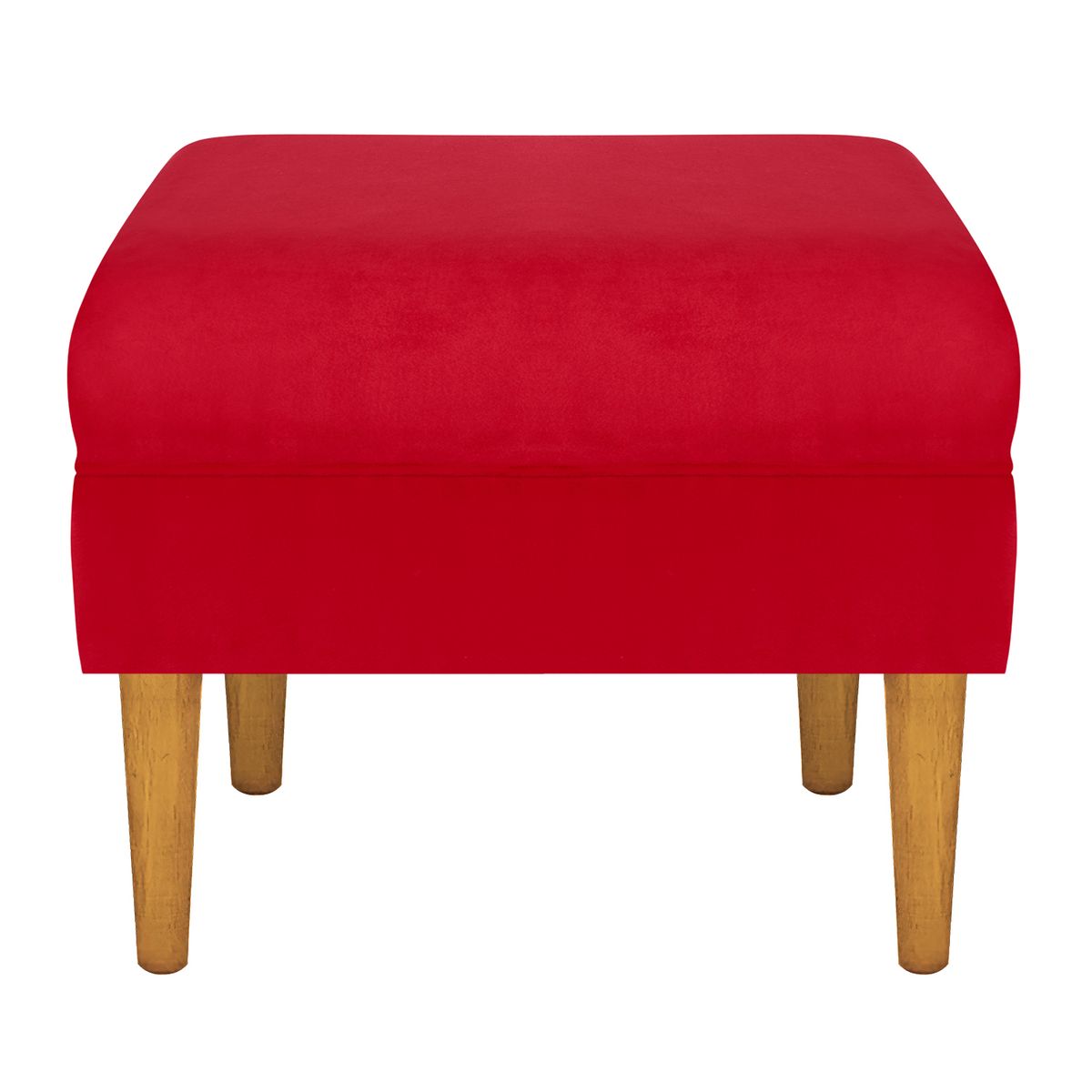 BODEVIR - Pouf Provenza Tacha 1C Felpa 04 Rojo