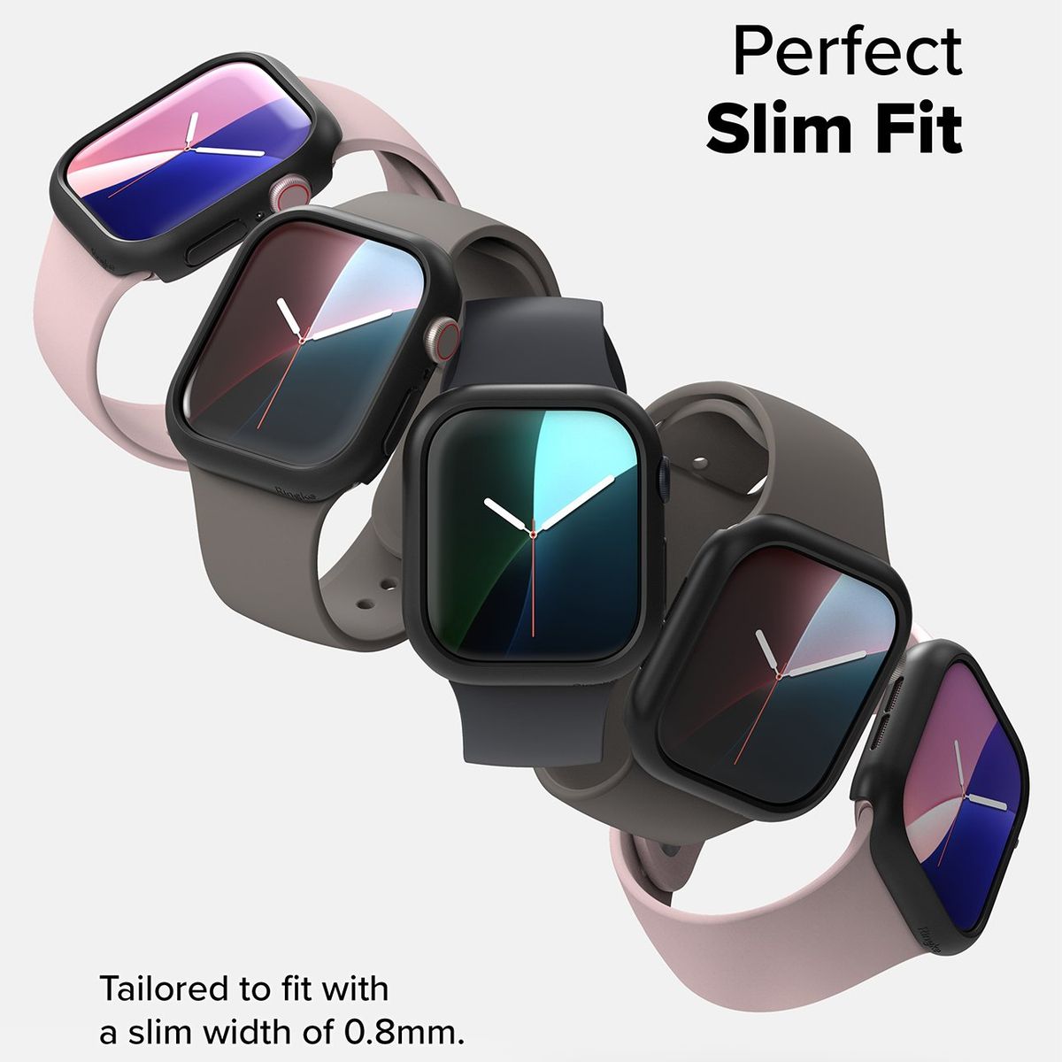 RINGKE - Carcasa Ringke Para Apple Watch 11 / 10 (42 mm) Pack 2