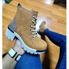 DINASTELLA - Botin Mujer Color Camel M469