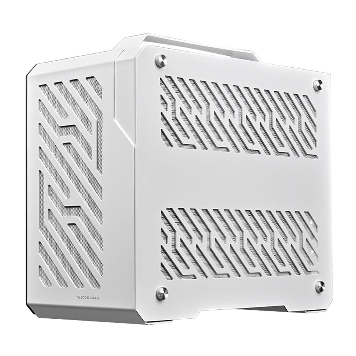 GENERICO - GABINETE MINI G600 WHITE WJCOOLMAN MICRO ATX  ITX