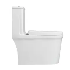 JOYTEK - WC One Piece Premier 2051 Descarga a Piso 30 cm Blanco