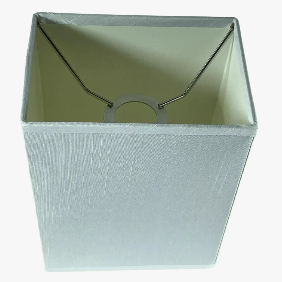 GENERICO - Pack de 4 Pantallas de  Lámpara Repuesto Rectangular 17x23cm E27 Lino