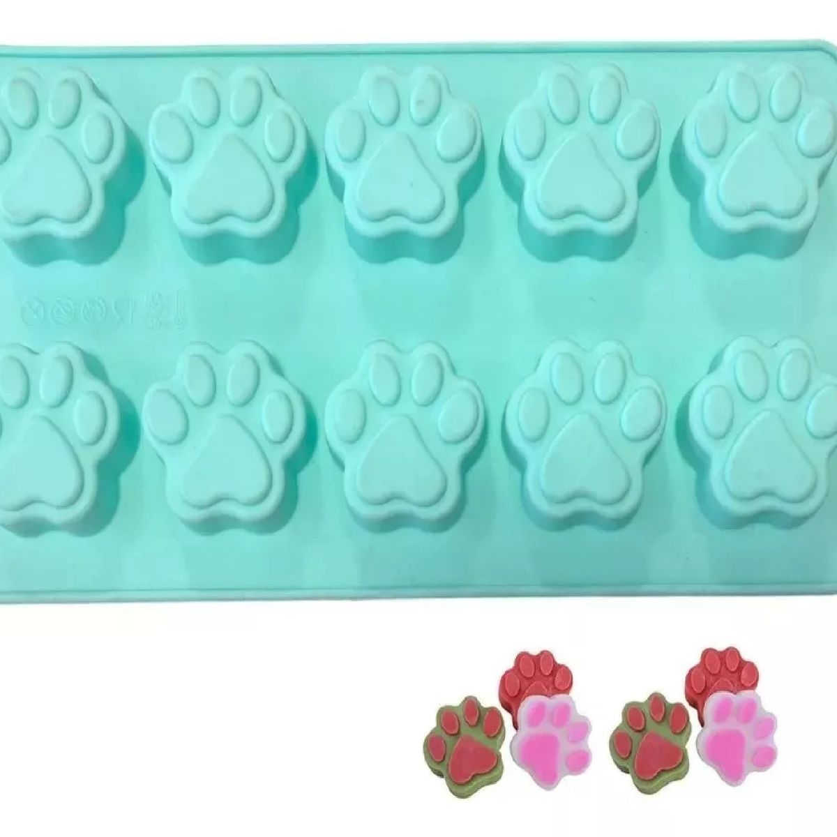 GENERICO - Moldes De Chocolate Moldes Chocolate Silicona Patitas Patas