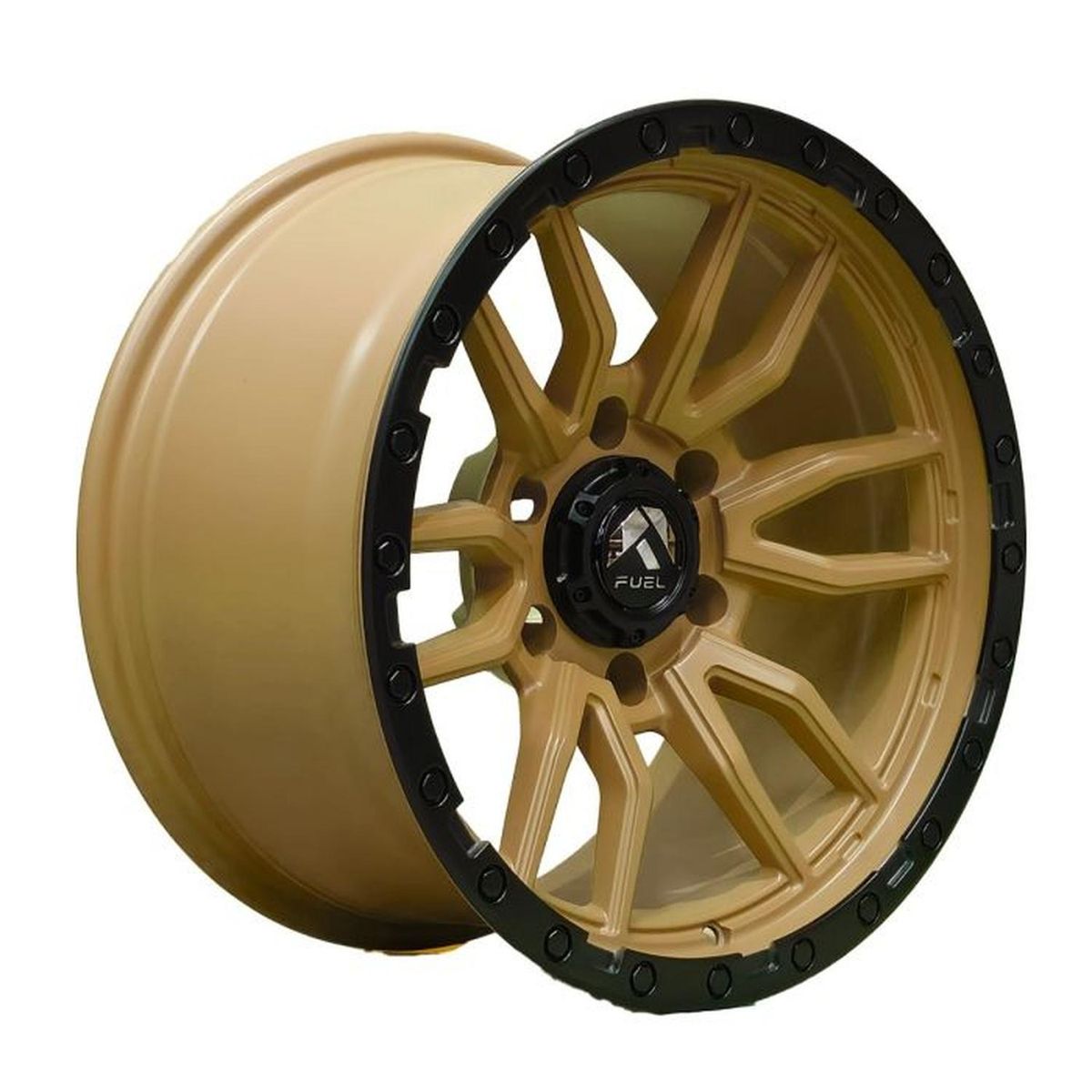 GENERICO - Set 4 Llantas 17x9 6X139 Et-12 REBEL6 MDSnd-LMB