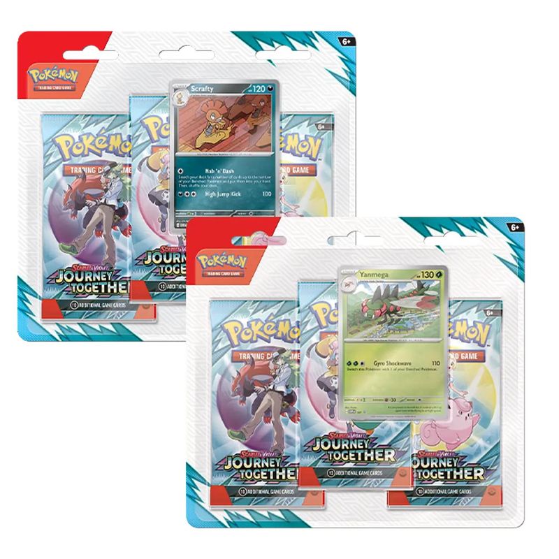 POKEMON - POKEMON TCG JOURNEY TOGETHER BLISTER 3PK ESPANOL