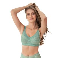 Sostén clásico triangular de máximo cubrimiento 011715 Verde