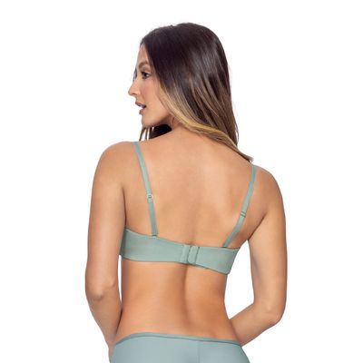 Imagen 2 del producto Sostén strapless ideal para busto pequeño y mediano Oh So Light 091071 Verde