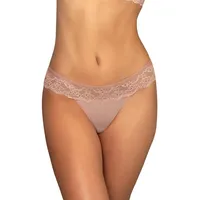 Calzón pantaleta en encaje y tul increíblemente sexy 092057 Palo Rosa