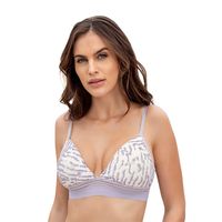 Sostén ultracómodo sin arcos ni estructuras internas 011977 Lila