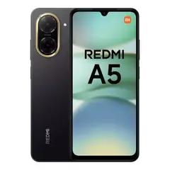 XIAOMI - Redmi A5 Dual Sim 64 Gb 5200 mAh carga rápida Midnight Black