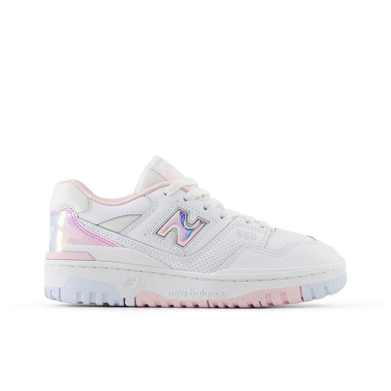 NEW BALANCE - Zapatillas Urbanas Niños New Balance 550 Blanca/Rosada