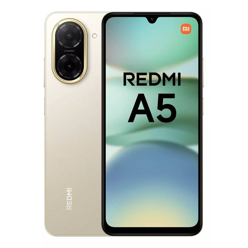 XIAOMI - Xiaomi Redmi A5 Dual Sim 64 Gb 5200 mAh carga rápida Sandy Gold