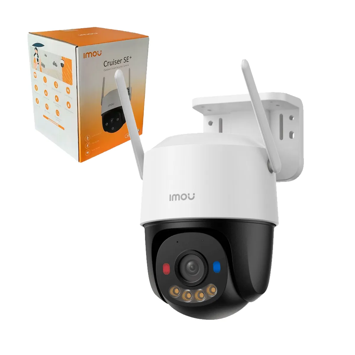 IMOU - Camara Imou PT Cruiser SC 5MP 36mm IPC-K7FN-5H0WE Wifi Micrófono Parlante y Sirena