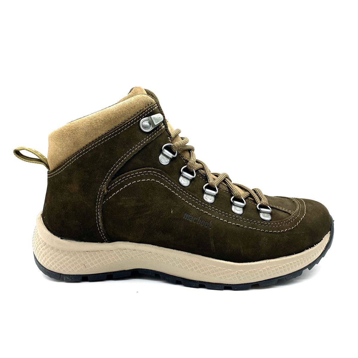 GENERICO - Zapatilla hiking Barus Cuero Marron Macboot - Café