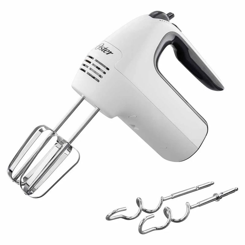 OSTER - Batidora de mano Oster® blanca 6 velocidades y función turbo FPSTHM3532