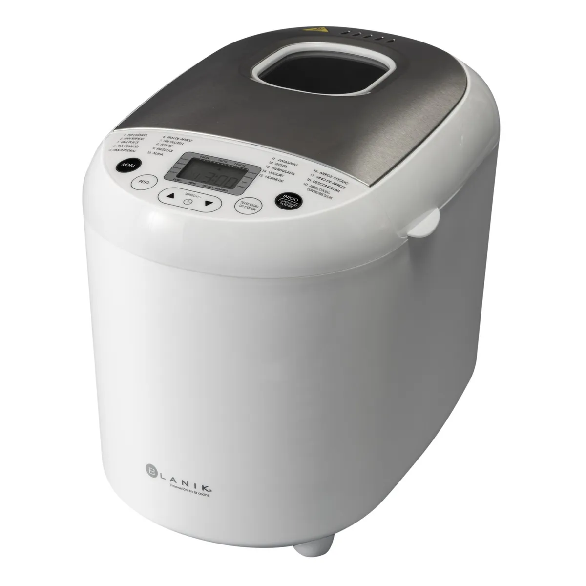 BLANIK - Maquina Para Hacer Pan Bread Maker Pro Blanik BBM065 Color Blanco