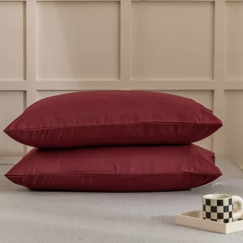 ATLAS - 2 Fundas De Almohada 2800 Hilos Egipcian Plus Soft