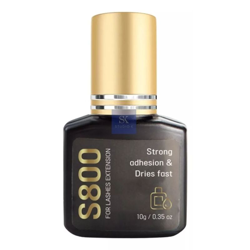 GENERICO - Pegamento De Pestañas S800 Black Berry Color Negro