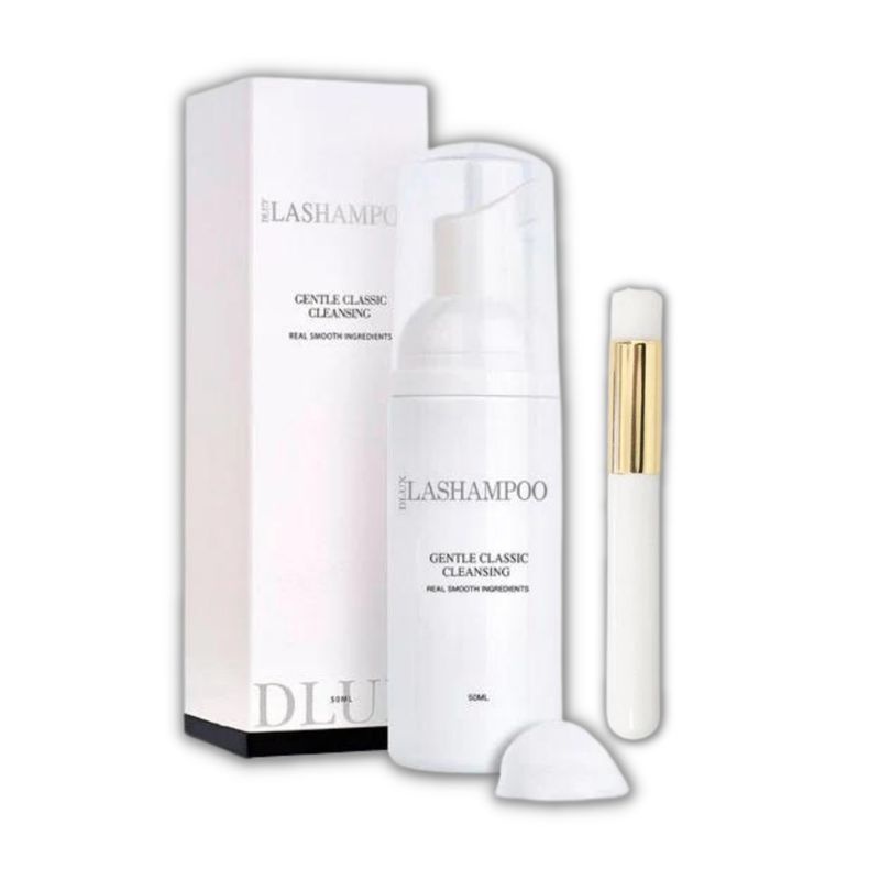 GENERICO - Espuma Limpiadora Lashampoo Classic De Pestañas Y Cejas Dlux
