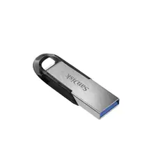 SANDISK - Pendrive Ultra Flair 64gb 3.0 Plateado Con Negro 150 Mb/s