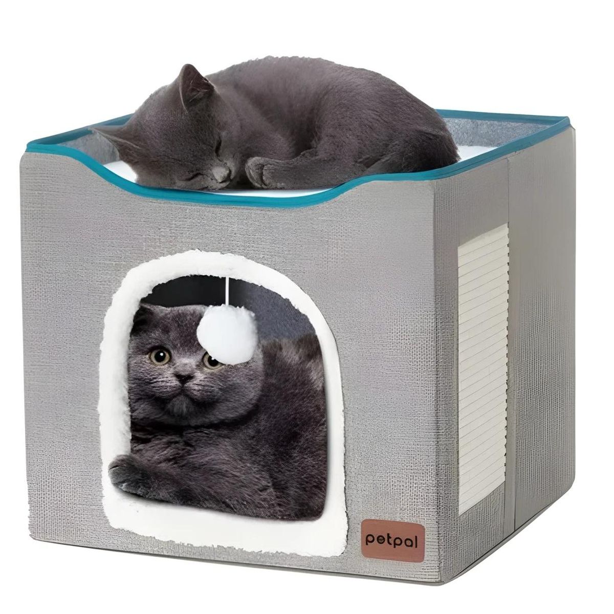 GENERICO - Cama iglú para gatos casa cama