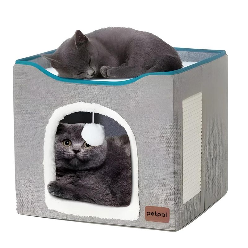 GENERICO - Cama iglú para gatos casa cama