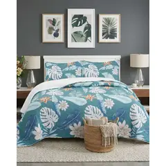 GENERICO - CUBRECAMA QUILT SHERPA PLAZA Y MEDIA 180 X 230 CM