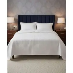 GENERICO - CUBRECAMA QUILT CON SHERPA 2 PLAZA 230 CM X 250 CM