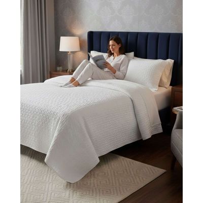 Imagen 2 del producto COBERTOR COLCHA QUILT SHERPA KING MEDIDA 250X270 CM