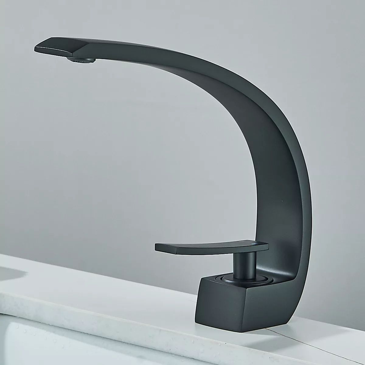 BLUEDREAMER - Grifo Monomando Mezclador Llave Fregadero Para Baño Lavabo