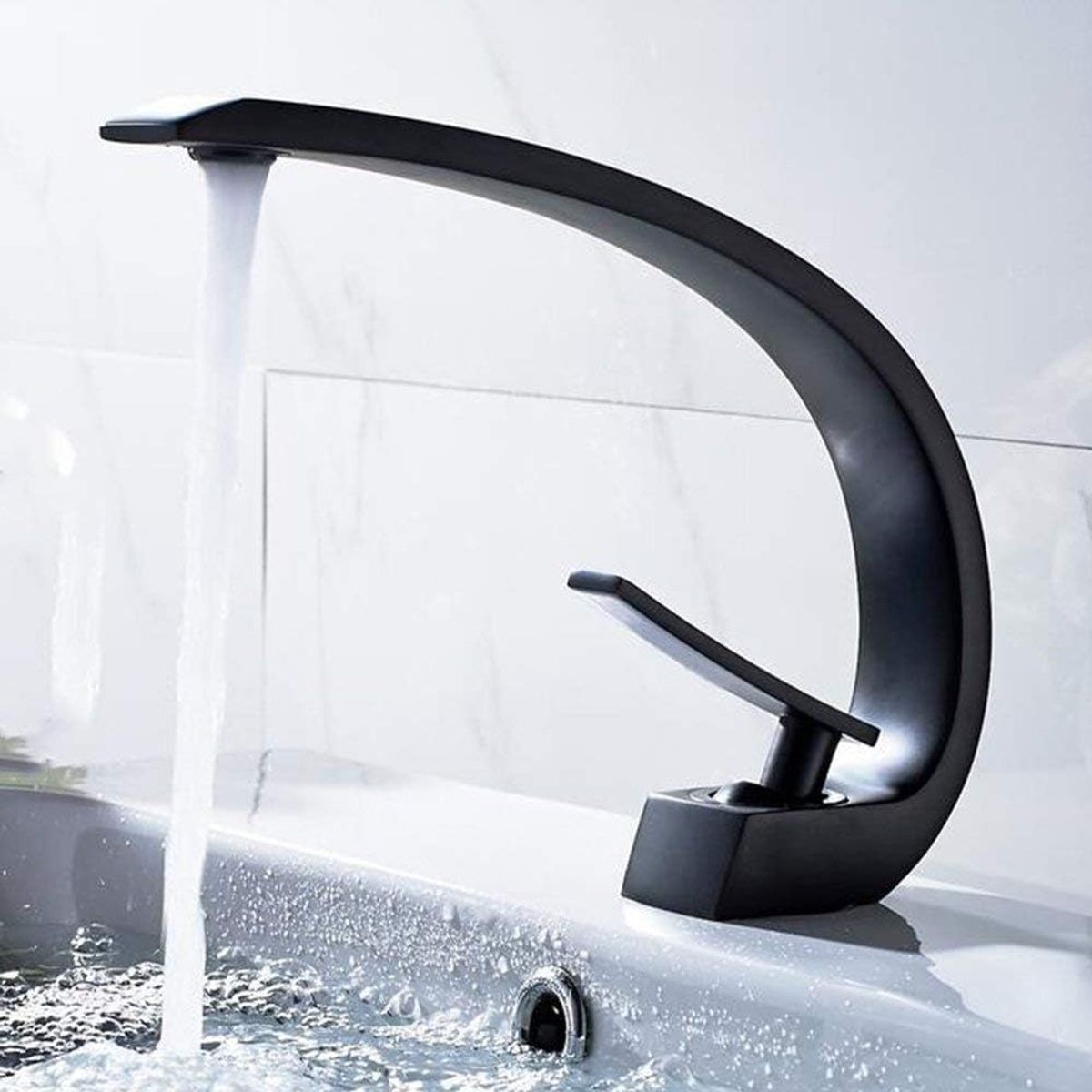 BLUEDREAMER - Grifo Monomando Mezclador Llave Fregadero Para Baño Lavabo