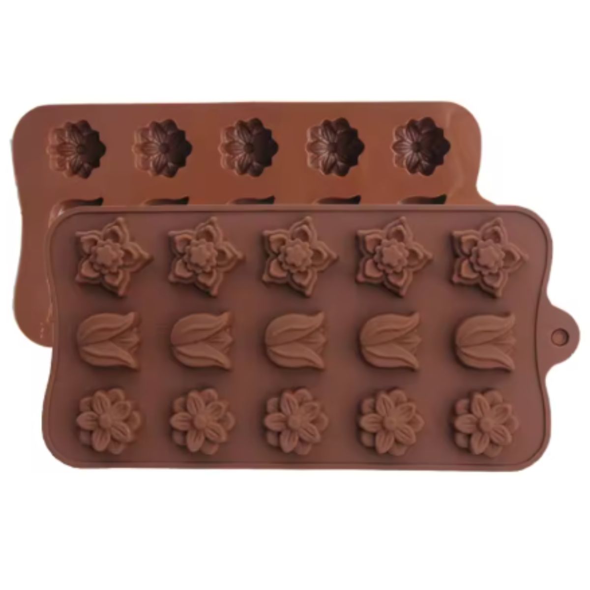 GENERICO - Moldes 15 Espacios Flores Primavera