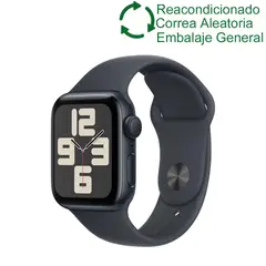 APPLE - Watch SE 2022 40mm GPS - Negro Reacondicionado(Semi Nuevo)