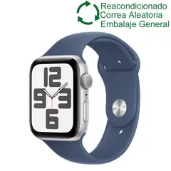 APPLE - Watch SE 2022 44mm GPS -Plata Reacondicionado(Semi Nuevo)