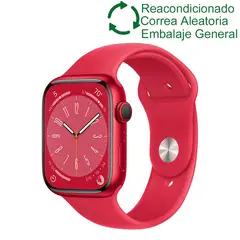 APPLE - Watch 8 41mm GPS - Rojo Reacondicionado(Semi Nuevo)