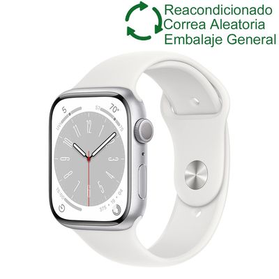 Apple Watch 8 45Mm Gps - Plata Reacondicionado(Semi Nuevo)