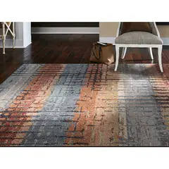 GENERICO - Alfombra 240x340 cm Heatset Style Oxide multicolor